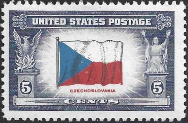 Etats Unis - 1943 - Y&T 470 ** - MNH ( pays en guerre )