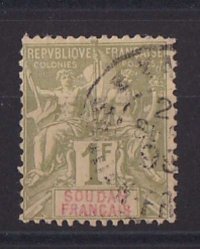 SOUDAN  Y/T   n° 15    oblitéré   1894 