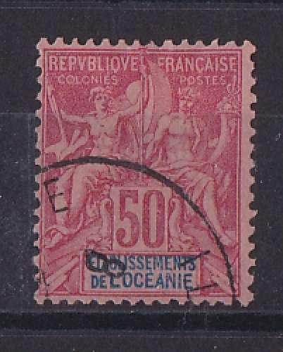 OCEANIE  Y/T   n° 11   oblitéré   1892