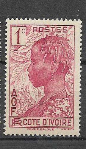 Côte d'Ivoire - 1936 - YT  n° 109  *