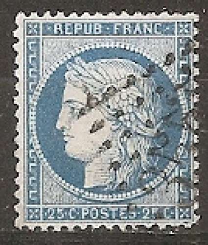 france ... n° 60  obliteré ... 1871