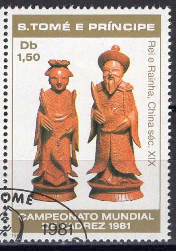 SAINT-THOMAS ET PRINCE - Timbres n°641 oblitéré