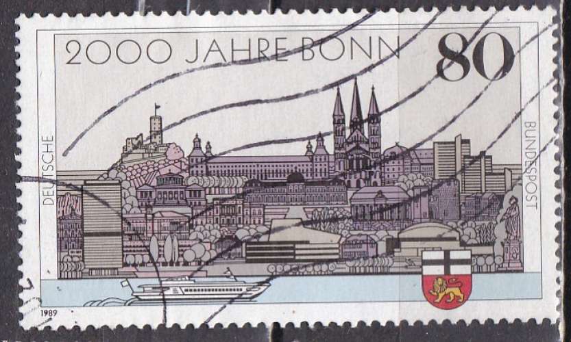 RFA N° 1234 de 1989 oblitéré