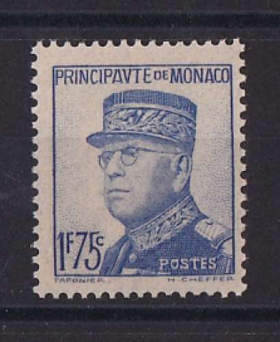 MONACO  Y/T   n° 165    neuf **   1937