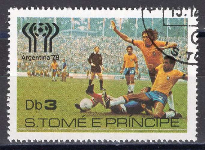 SAINT-THOMAS ET PRINCE - Timbres n°508 oblitéré