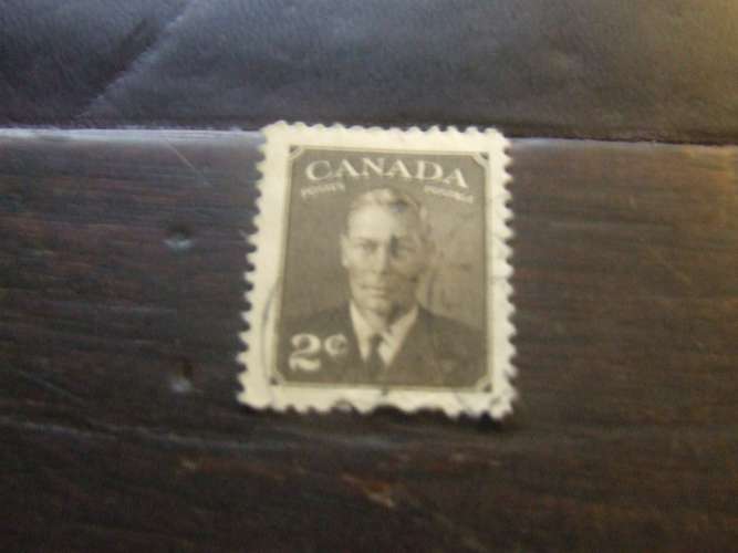 CANADA 1949 GIORGIO VI 2 p USATO 