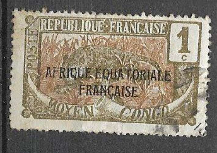 Congo - 1924 - YT n° 72 oblitéré 