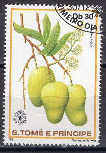 SAINT-THOMAS ET PRINCE - Timbres n°656 oblitéré