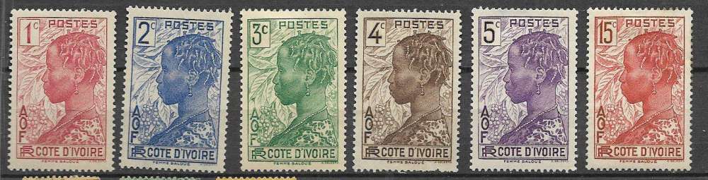 Côte Ivoire - 1936 - YT n°  6 TP Femmes Baoulé ...*