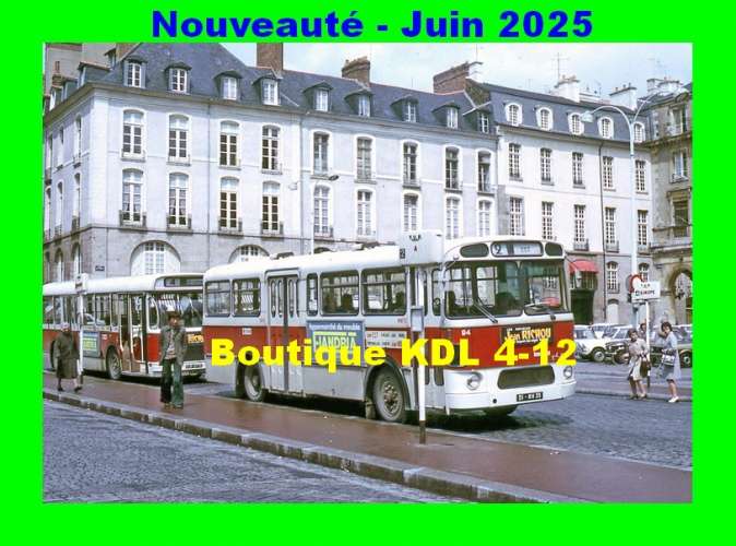 ACACF Car 93 - Autobus Berliet PH 100 place du Parlement de Bretagne - RENNES - Ille-et-Vilaine
