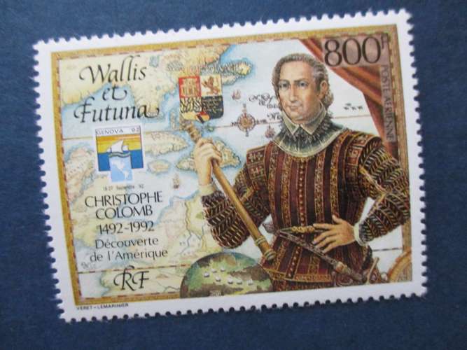 Wallis & Futuna y & t poste aérienne 174 ** 1992