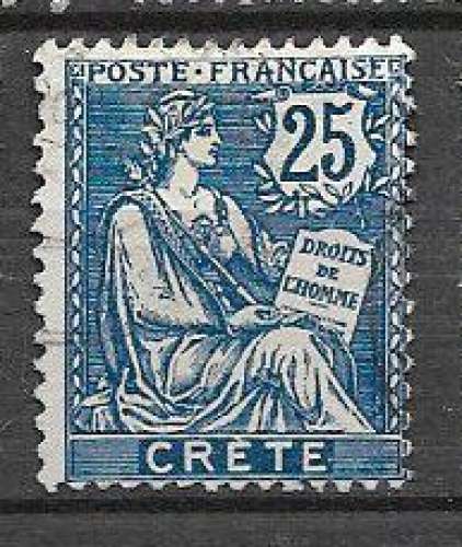 Crète - 1902 - YT n° 9 *