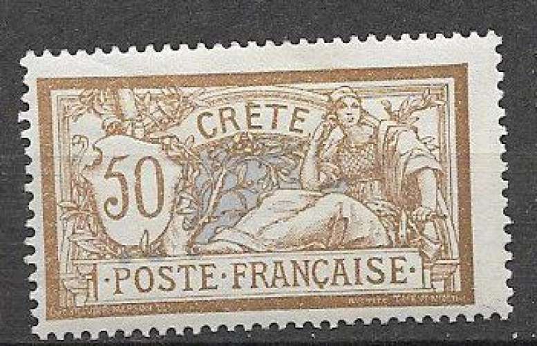Crète - 1902 - YT n°  12 *
