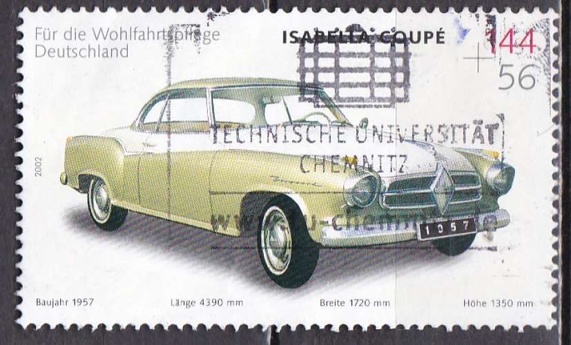 RFA N° 2121 de 2002 oblitéré coté 6€