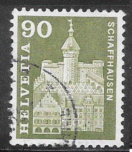 Suisse - YT  656  obl - Schaffhouse (1960)