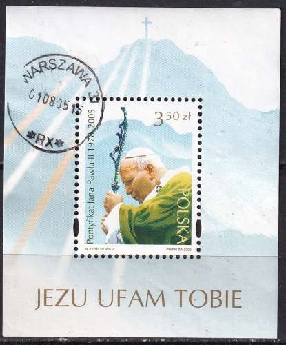 pologne ... bloc n° 166  obliteré ... 2005 