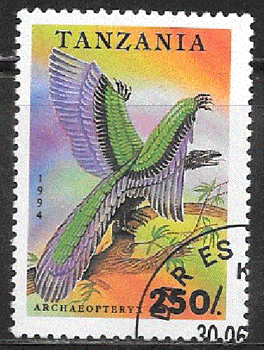 Tanzanie - YT  1511  obl- Archaeopteryx (1994)