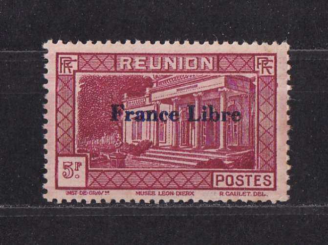 REUNION  YT   n° 189    neuf *   1943   (voir détail)