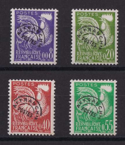 FRANCE.   YT   Préoblitérés n° 119/122    neuf **    1960