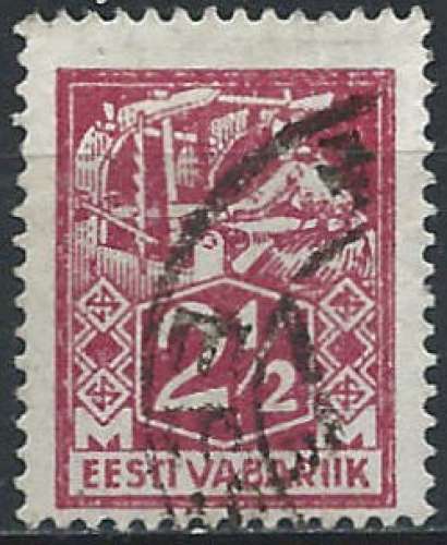 Estonie - 1922-25 - Y & T n° 52 - O. (2