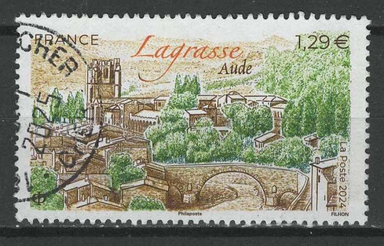 France 2024 - Lagrasse (Cachet rond)