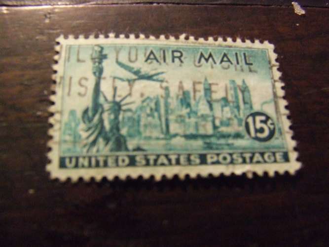 USA 1947 NEW YORK  15 c USATO