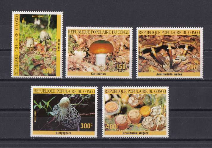 CONGO   YT   n° 764/768    neuf **    1985