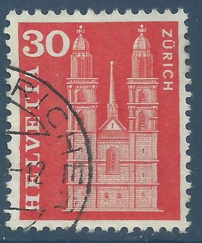 Suisse - YT 648 - Cathédrale de Zurich