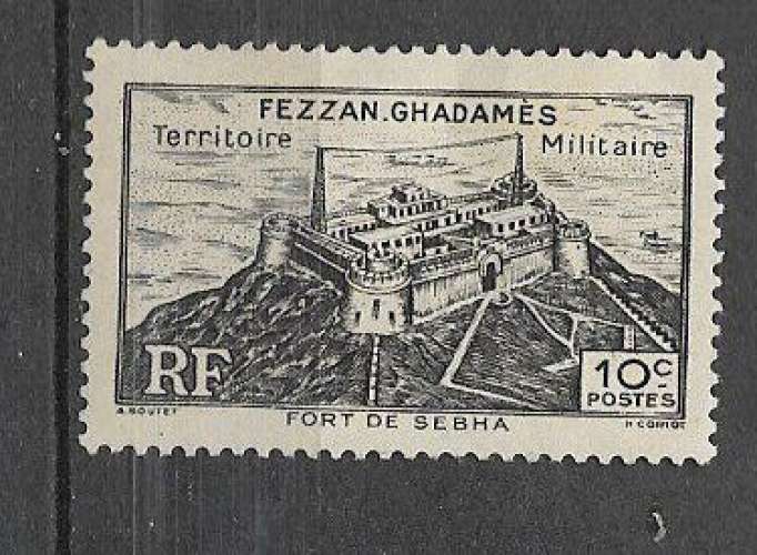 Fezzan - 1946 - YT n°  28  *