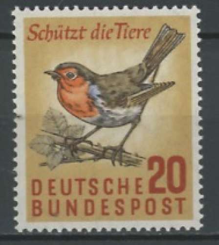 ALLEMAGNE FEDERALE  neuf * N° 147   trace e charnière