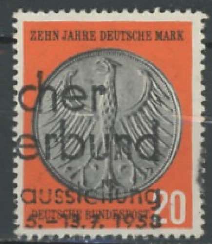 ALLEMAGNE FEDERALE  oblitéré N° 162