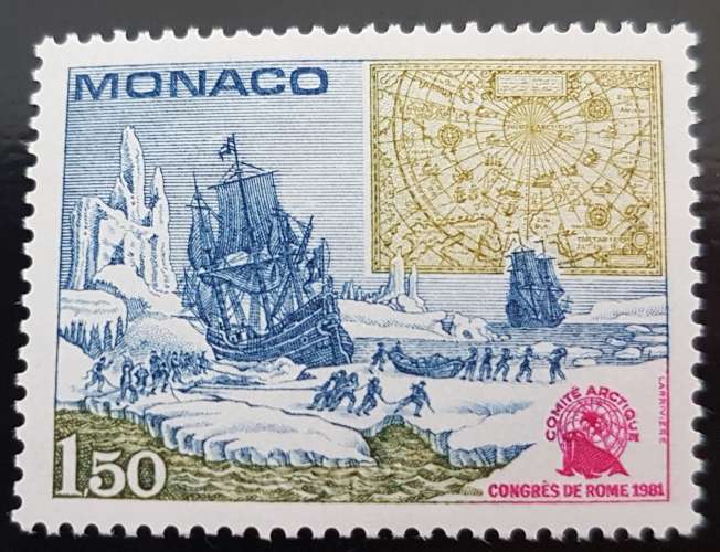   MONACO     ANNEE 1981   Y.T  N°1301 NEUF**  