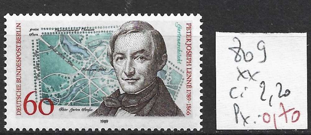 ALLEMAGNE BERLIN 809 ** côte 2.20 €