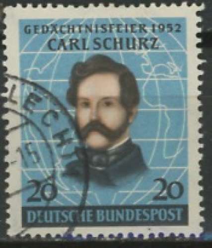 ALLEMAGNE FEDERALE  oblitéré N° 41