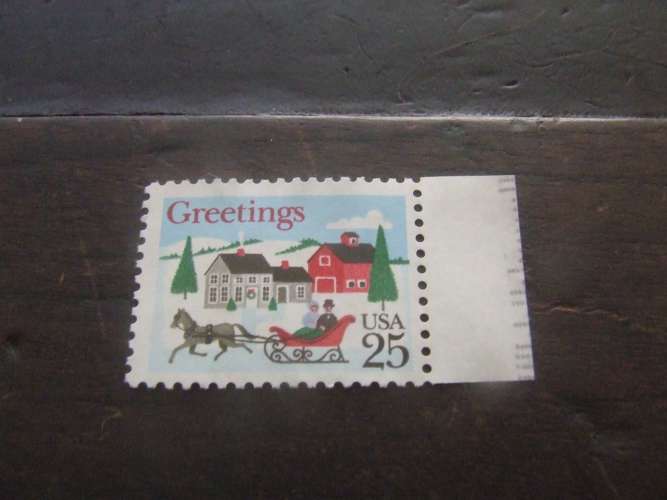USA 1988 NATALE 25 c NUOVO *