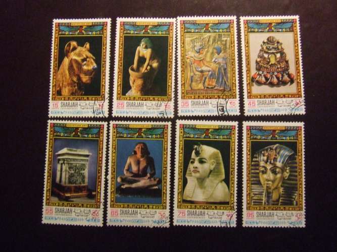 SHARJAH 1968 ARTE EGITTO USATO
