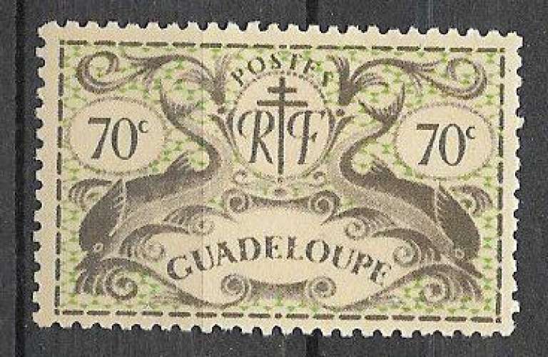 Guadeloupe - 1945 - YT n°  183 * Guadeloupe - 1945 - YT n°  183 *