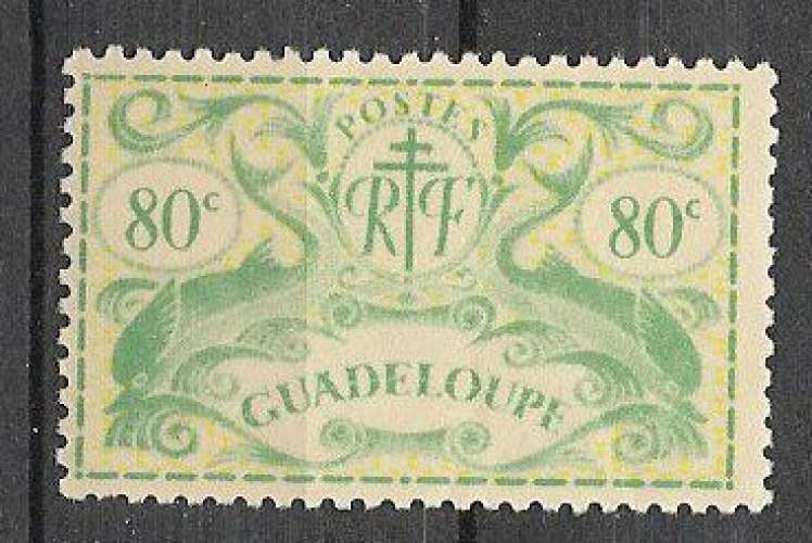 Guadeloupe - 1945 - YT n°  184 * Guadeloupe - 1945 - YT n°  184 *