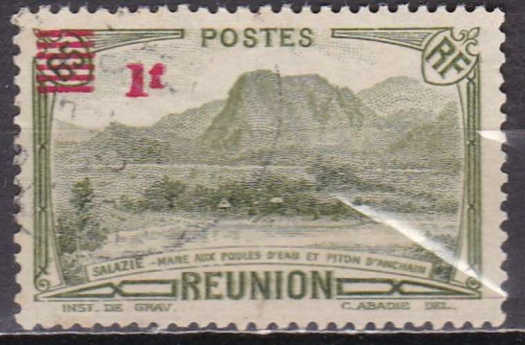 REUNION N° 186 de 1943 oblitéré