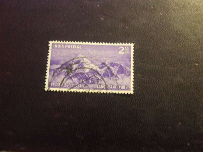 INDIA 1953 EVEREST 2 a USATO