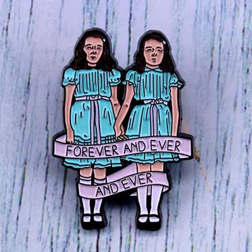 Pin's Pins The Shining Les Sœurs jumelles Stanley Kubrick
