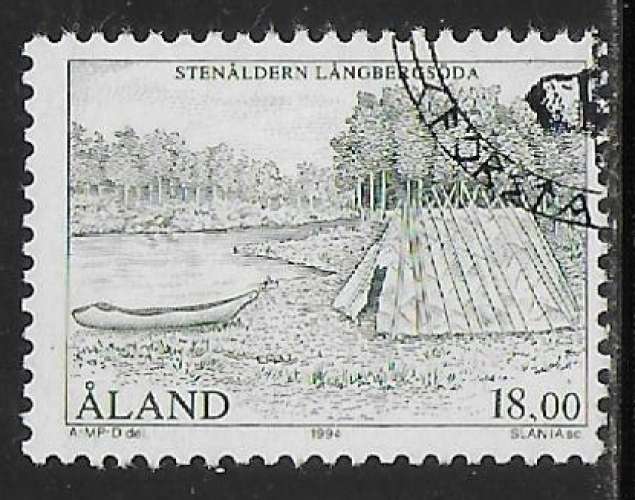Aland - Y&T n° 90 - Oblitéré - 1994