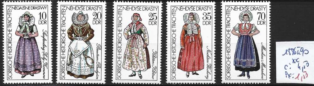 ALLEMAGNE RDA 1886 à 1890 ** côte 4.50 € 