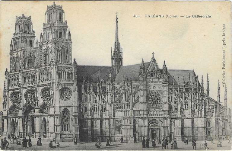 CPA - LOIRET - ORLEANS, La Cathédrale (402)