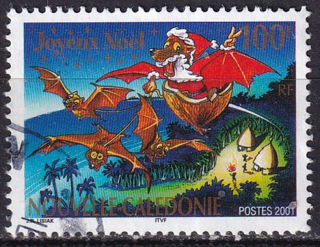 nouvelle-caledonie ... n° 860  obliteré ... 2001