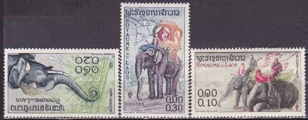 LAOS N° 44/6 de 1958 neufs**  