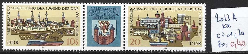 ALLEMAGNE RDA 2013A ** côte 1.20 € 