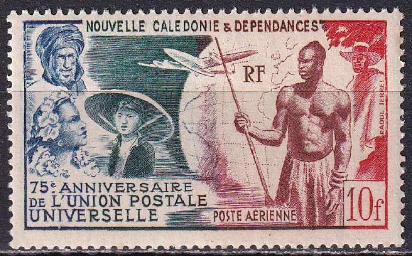 nouvelle-caledonie ... P.A. n° 64  neuf** ... 1949