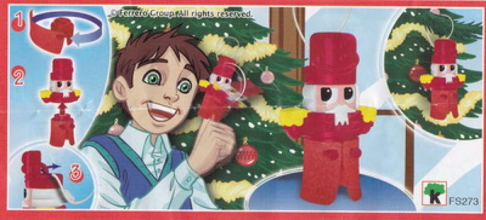 Kinder série Noël 2015 / Soldat / Ref : FS273 avec BPZ