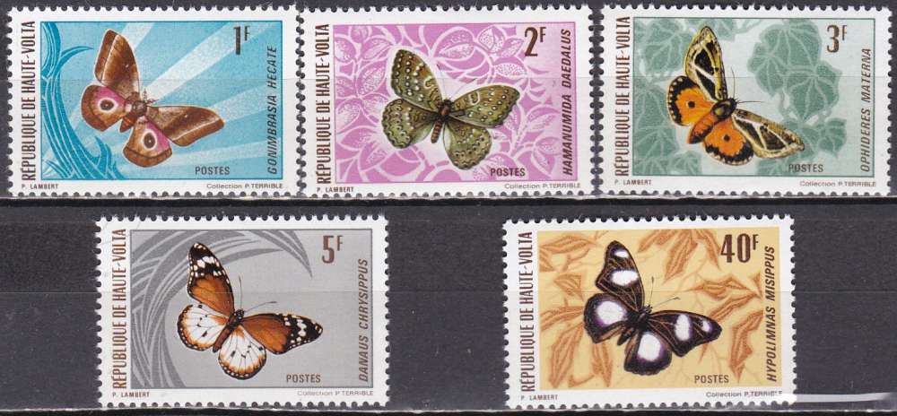 HAUTE VOLTA N° 242/6 de 1971 neuf**